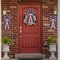 2 Pcs Patriotic Bow Red White Blue Wreath 4th of July Star Burlap American Flag Bow